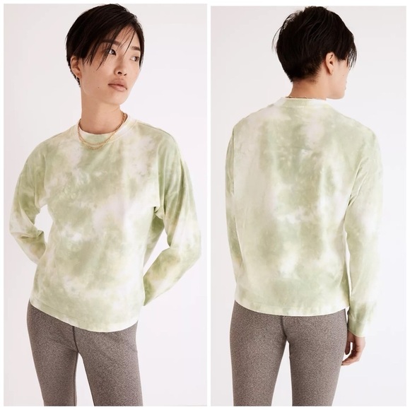 nwt // richer poorer tie dye relaxed long sleeve tee - Picture 1 of 11